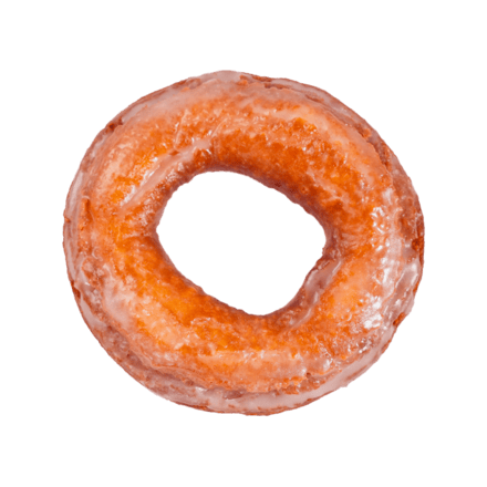 Glazed Old Fashion Donut